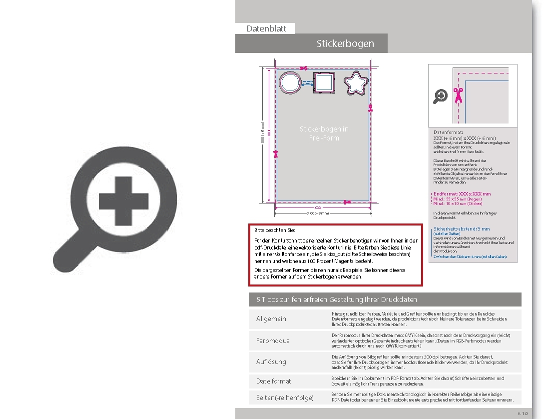 Product Bild stickerbogen_auf_wiederabl__sbarer_klebefolie_4_0_farbig_bedruckt_mit_freier_gr____e_(rechteckig)